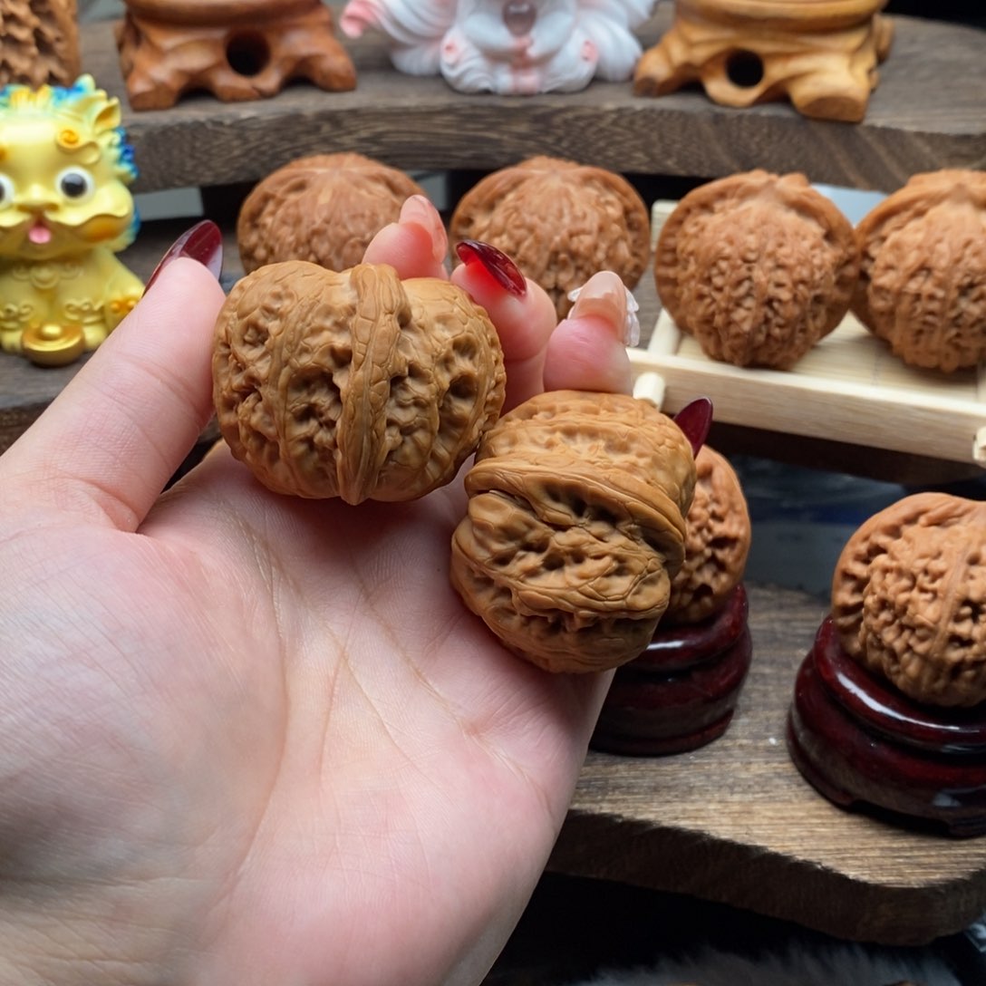 吊坠文玩核桃43全品元宝