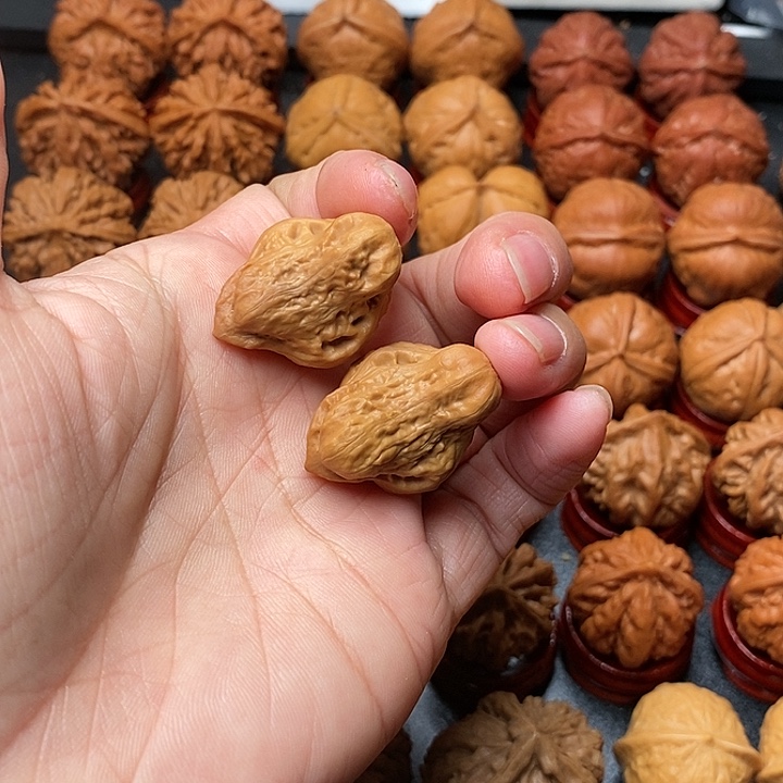 吊坠文玩核桃小鸟