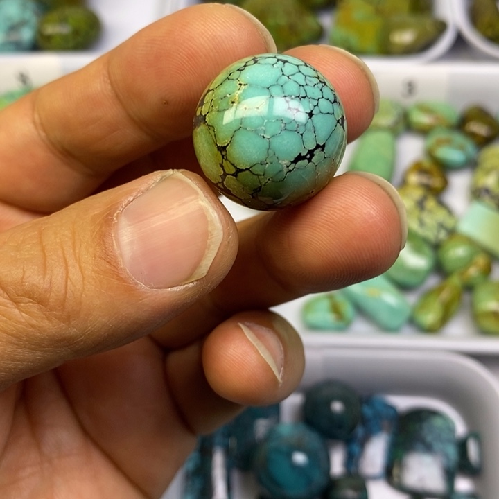 淡***蛋高瓷军绿网花锁骨圆珠卡21