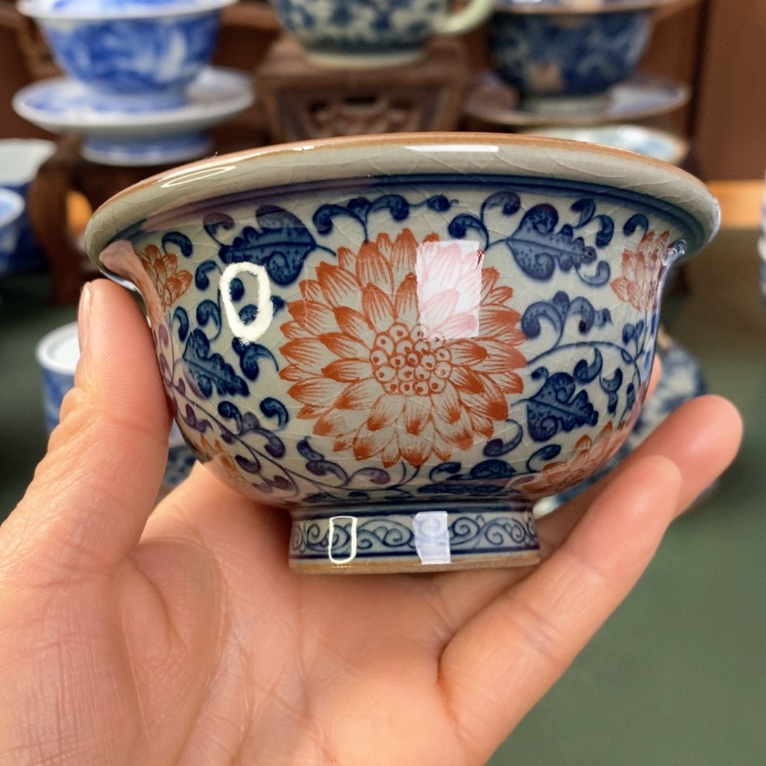 杯景德镇陶瓷手工手绘