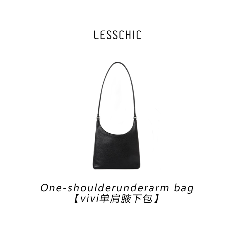 LESSCHIC  【VIVI】秋冬羊皮单肩包