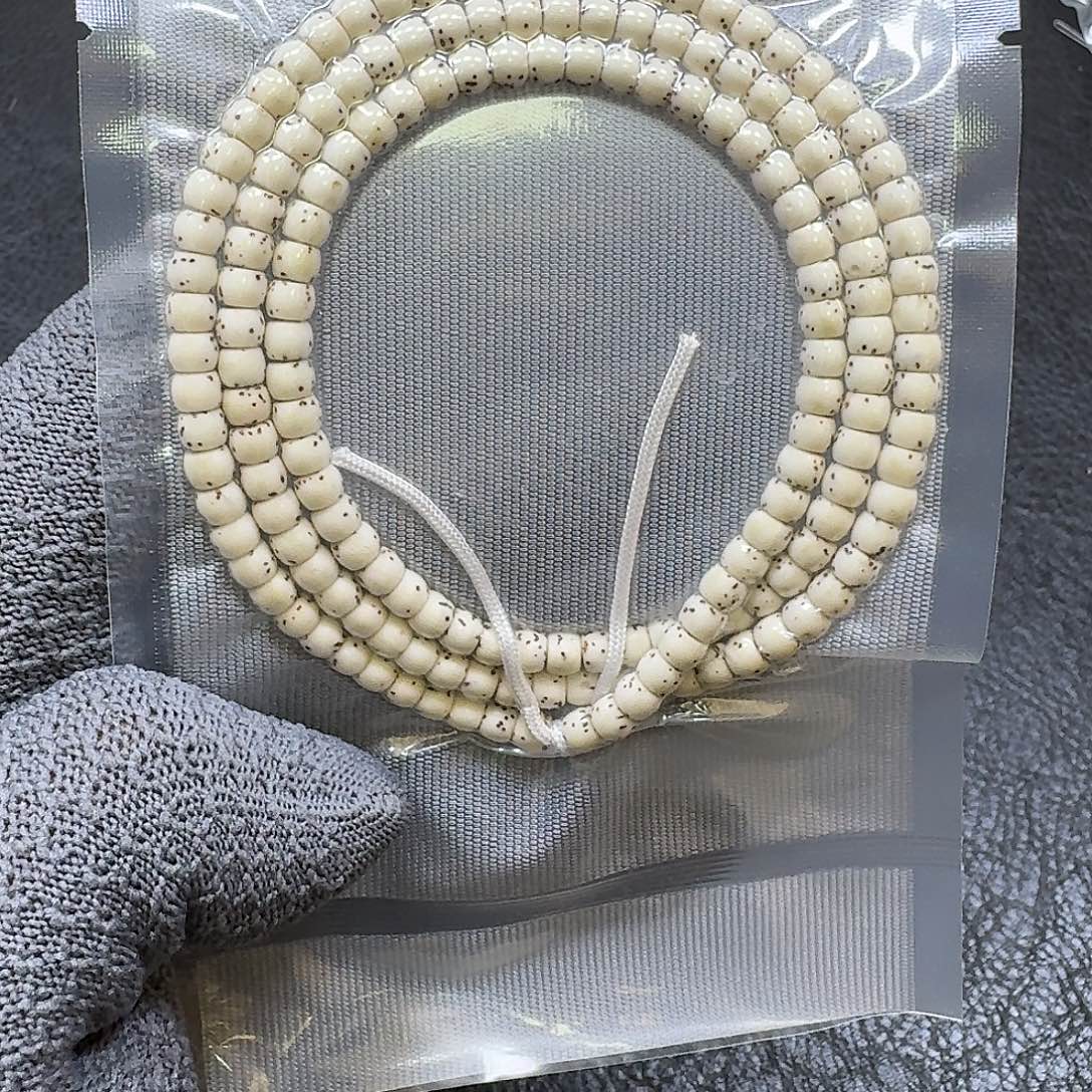 手串星月菩提5*4原生态大留白手串
