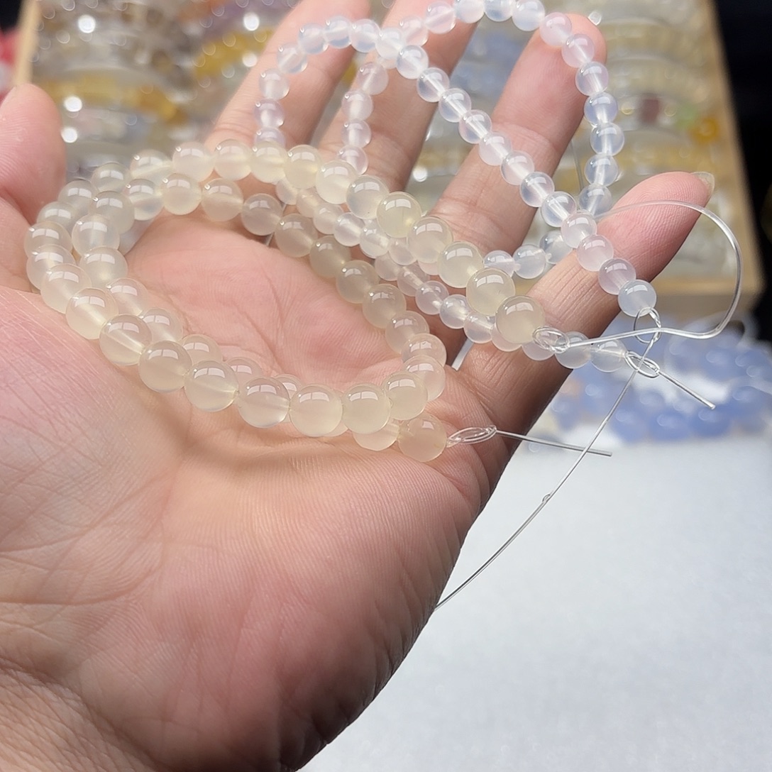 玛瑙/玉髓未镶嵌手链