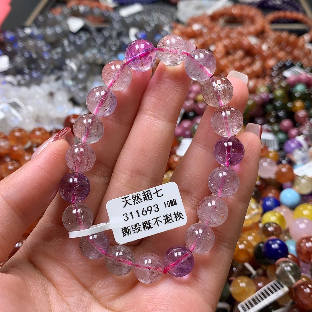 水晶手链未镶嵌，