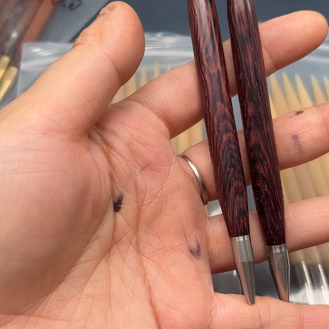 紫油梨10毫米毛衣针