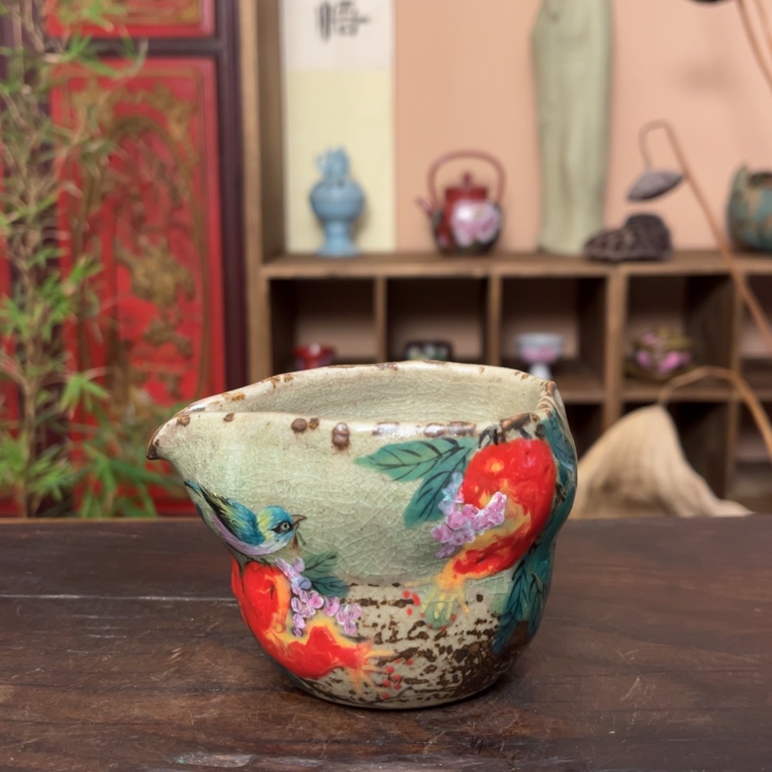 杯景德镇柴烧手工工艺