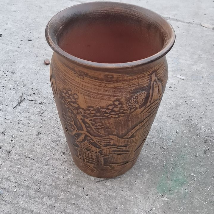 红陶20/30瑕疵底部烧裂