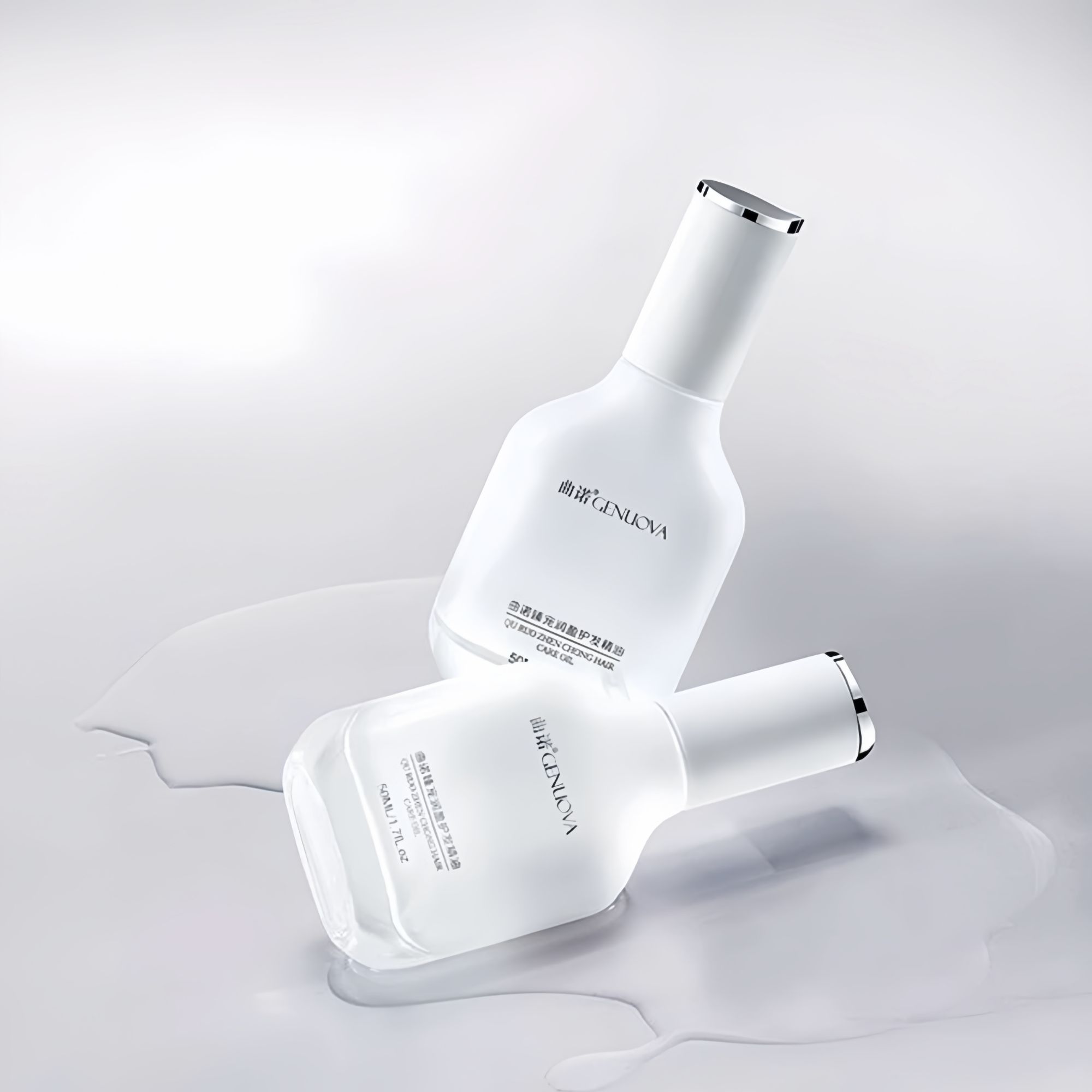 曲诺盈润护发精油修护发质护色护卷护理精油50ml