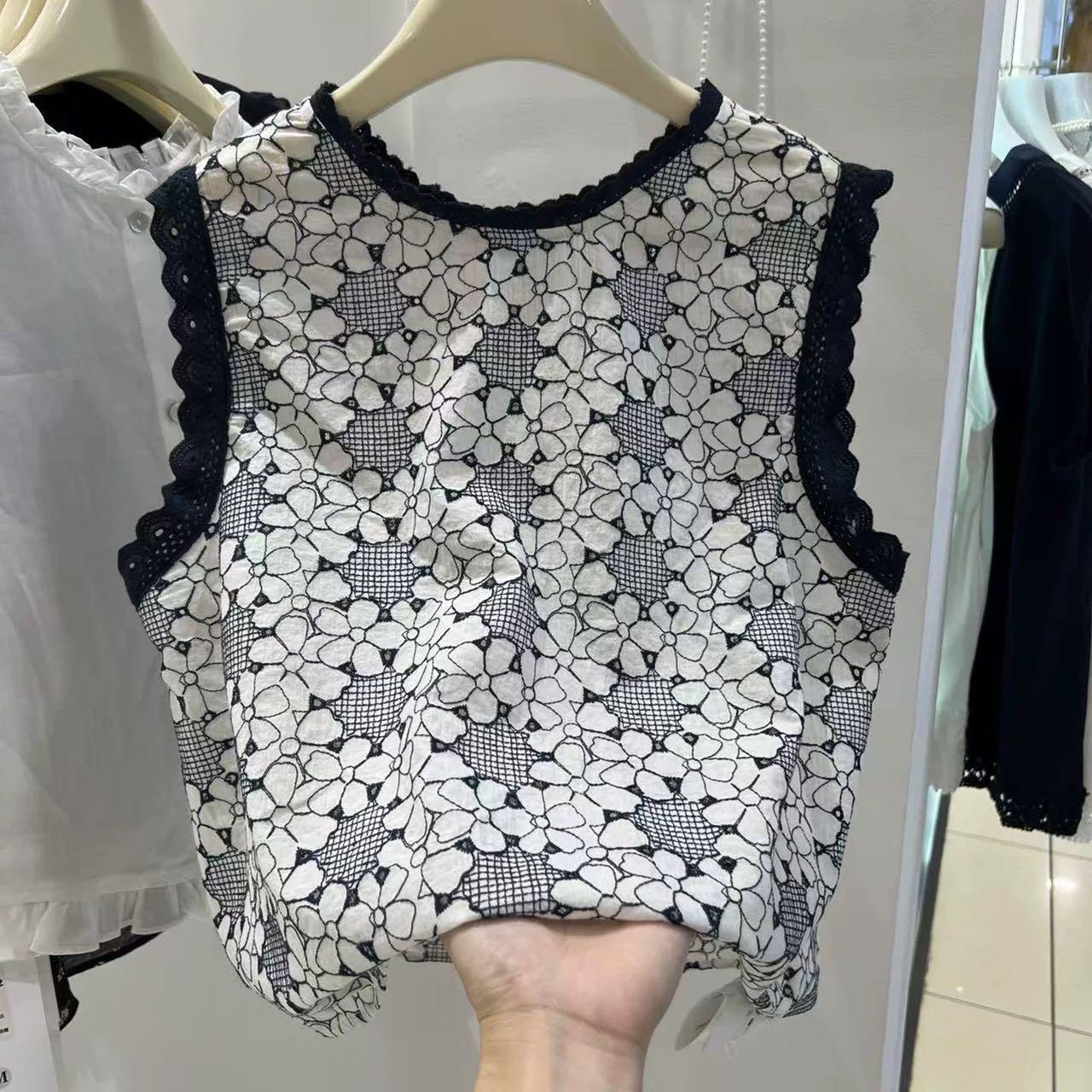 蕾丝衫新款9853欧货