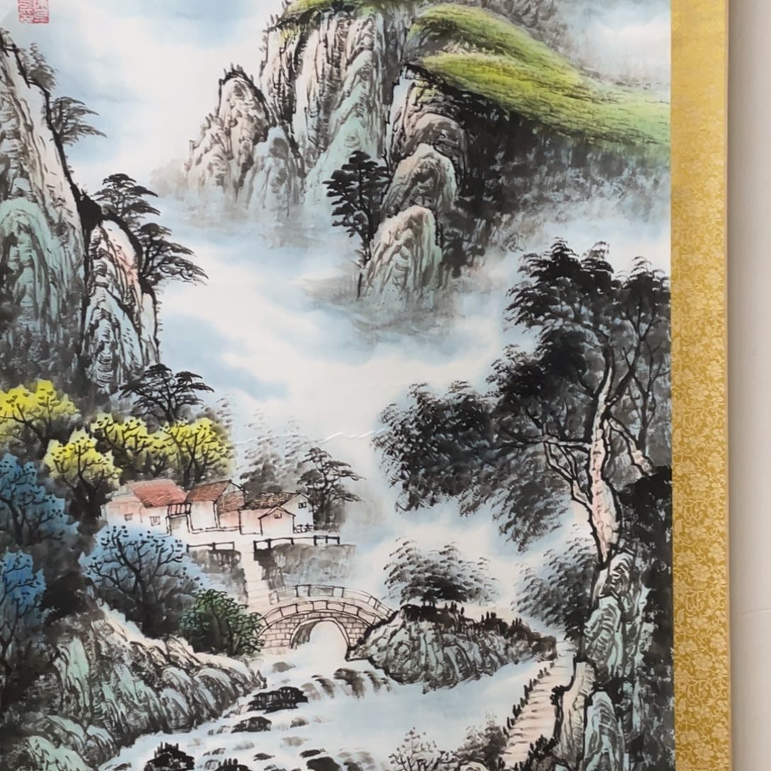 国画老师手笔手绘作品y