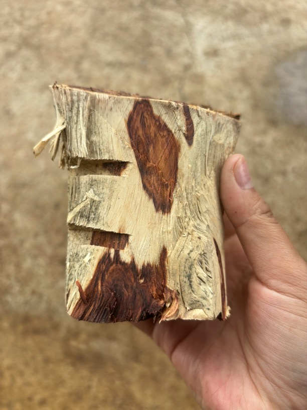 海南黄花梨原木随行摆件