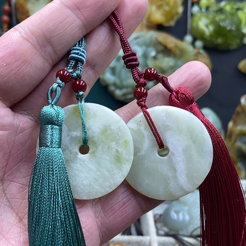 【闪购商品】未镶嵌岫玉手机链