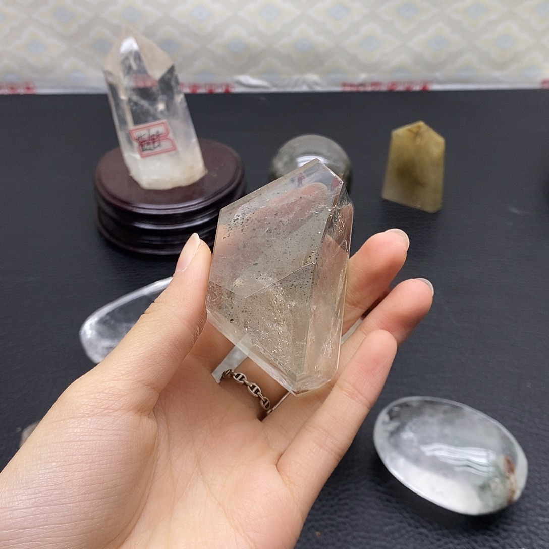 未镶嵌水晶珠宝半成品311水晶石