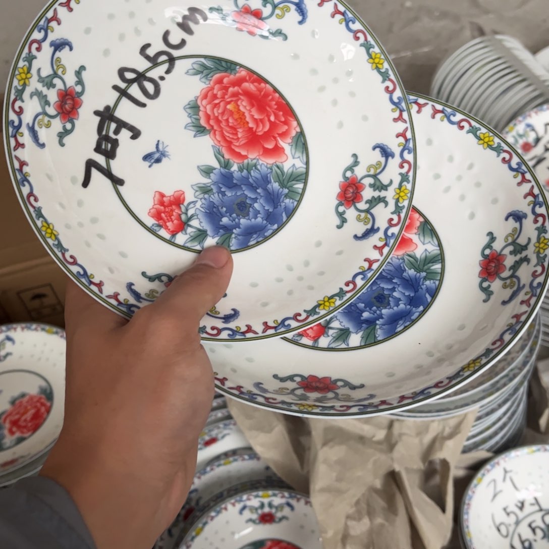 景德镇高温细白瓷餐具