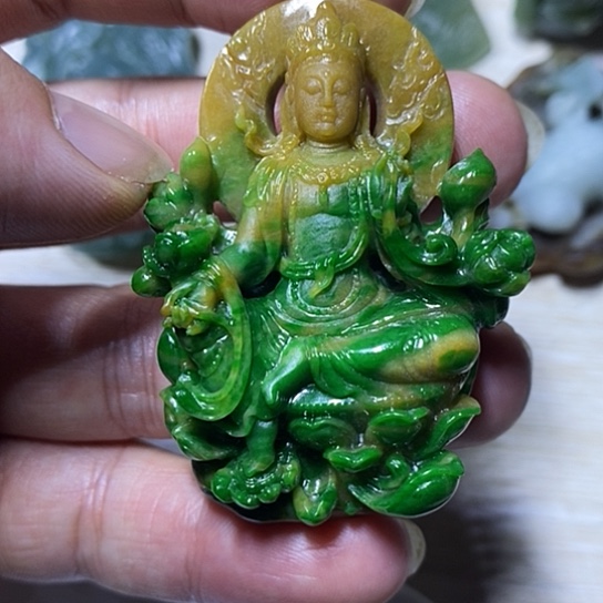 未镶嵌定制翡翠牌子