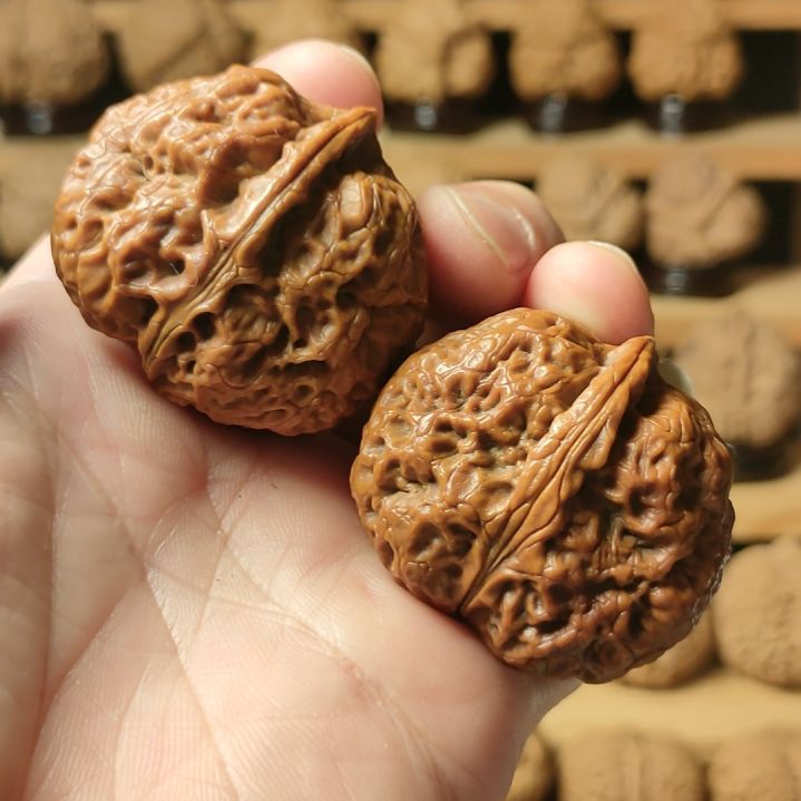 文玩核桃把件老蟾头