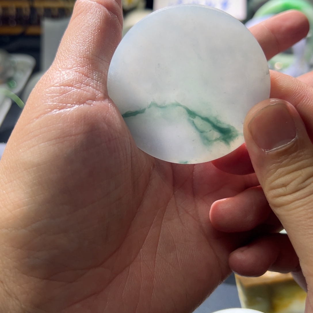 鑫***计定制翡翠未镶嵌翡翠手镯心