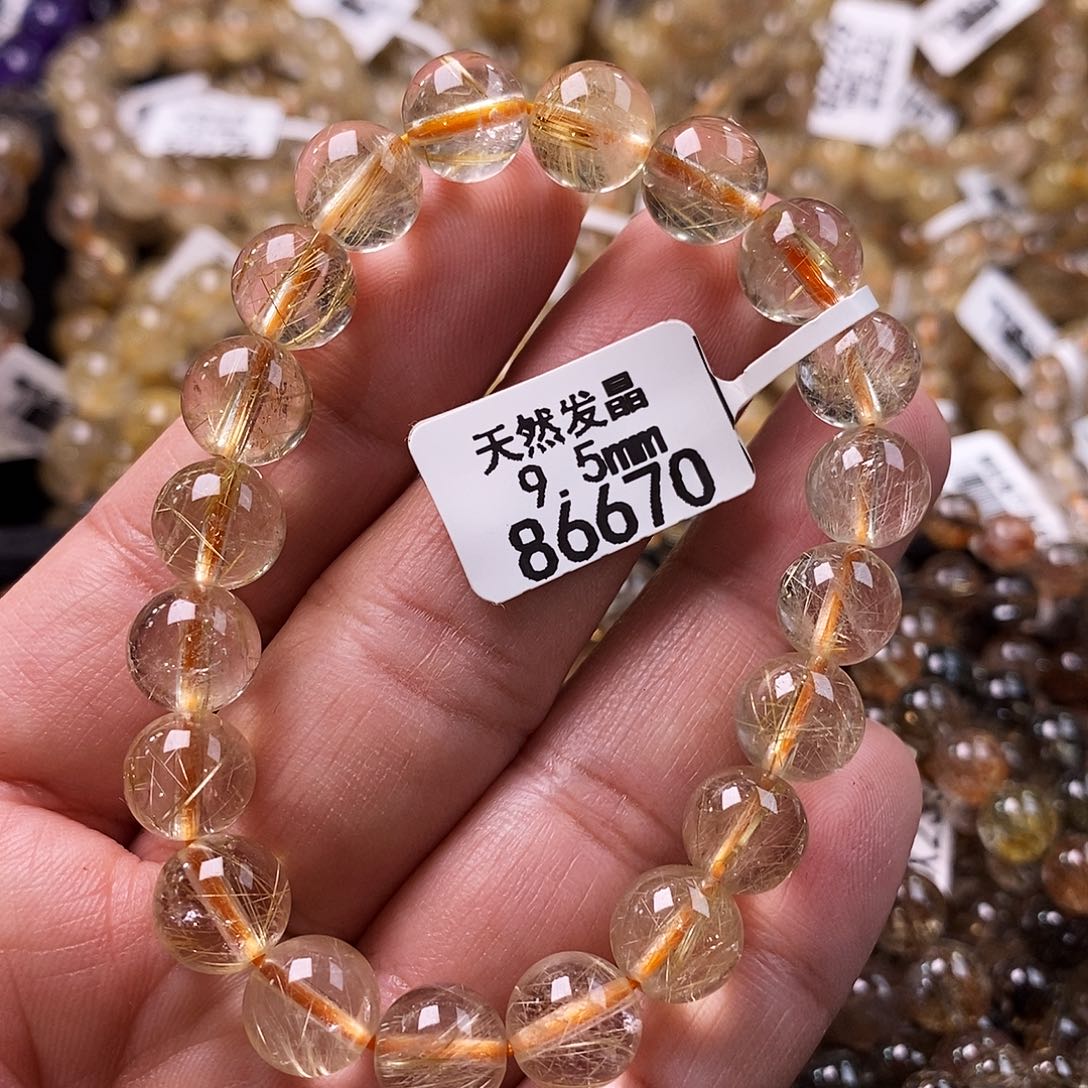 水晶手链未镶嵌水晶