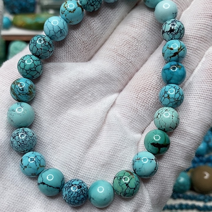 绿松石未镶嵌天然原矿 地大质检