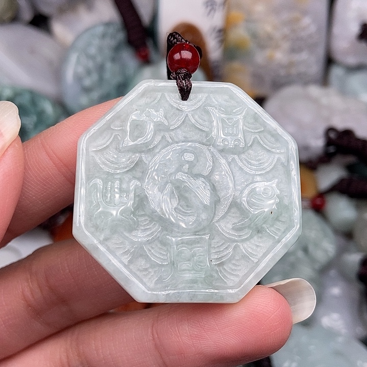 颈饰未镶嵌翡翠翡翠