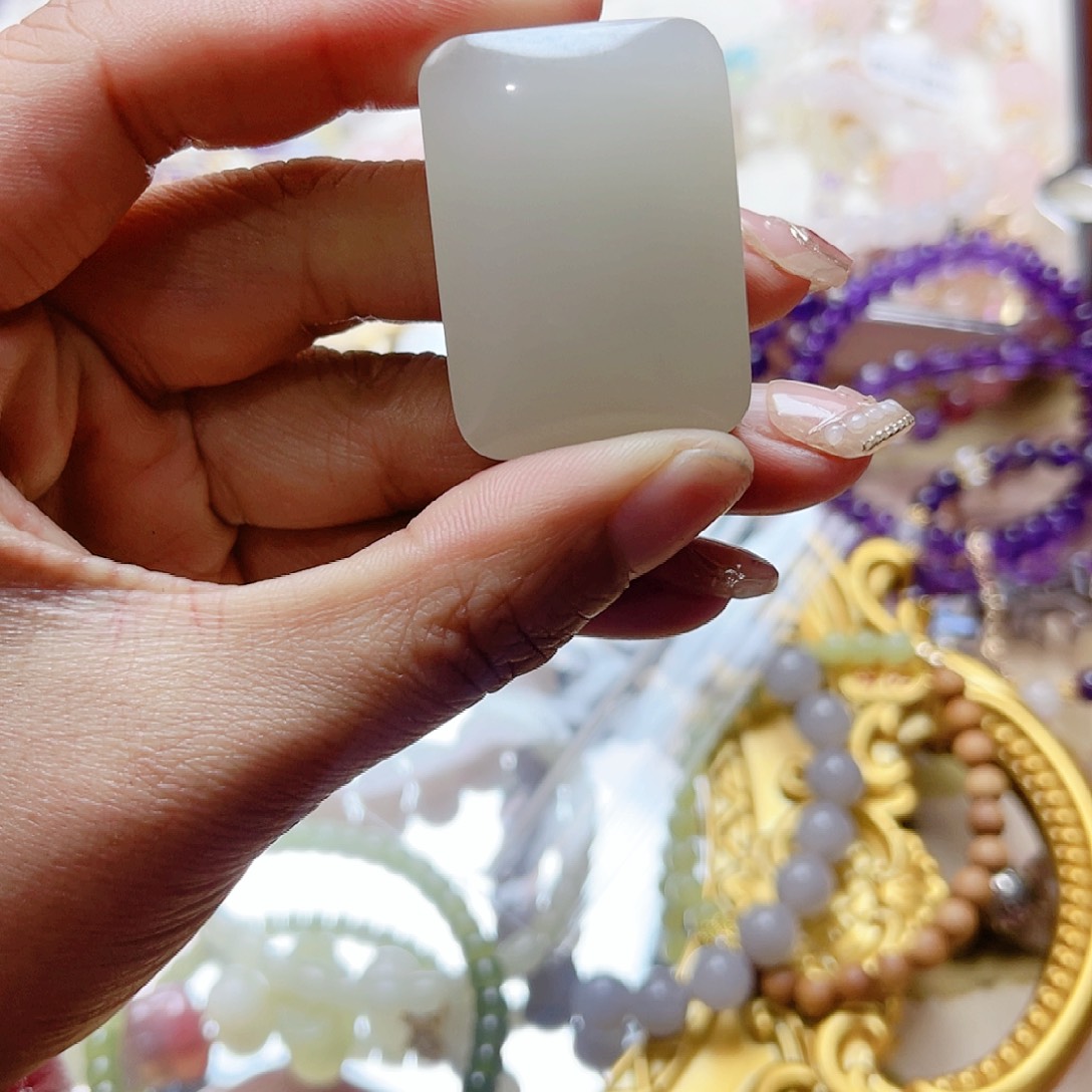 和田玉手链未镶嵌人****从和田玉吊坠