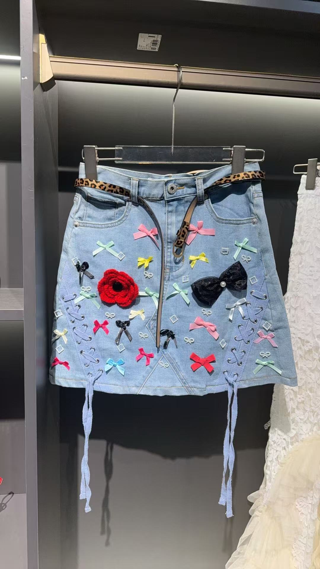 短裙厚款高腰薄款百搭半身裙潮流女装芭蕾风傣族风格2494女士夏季