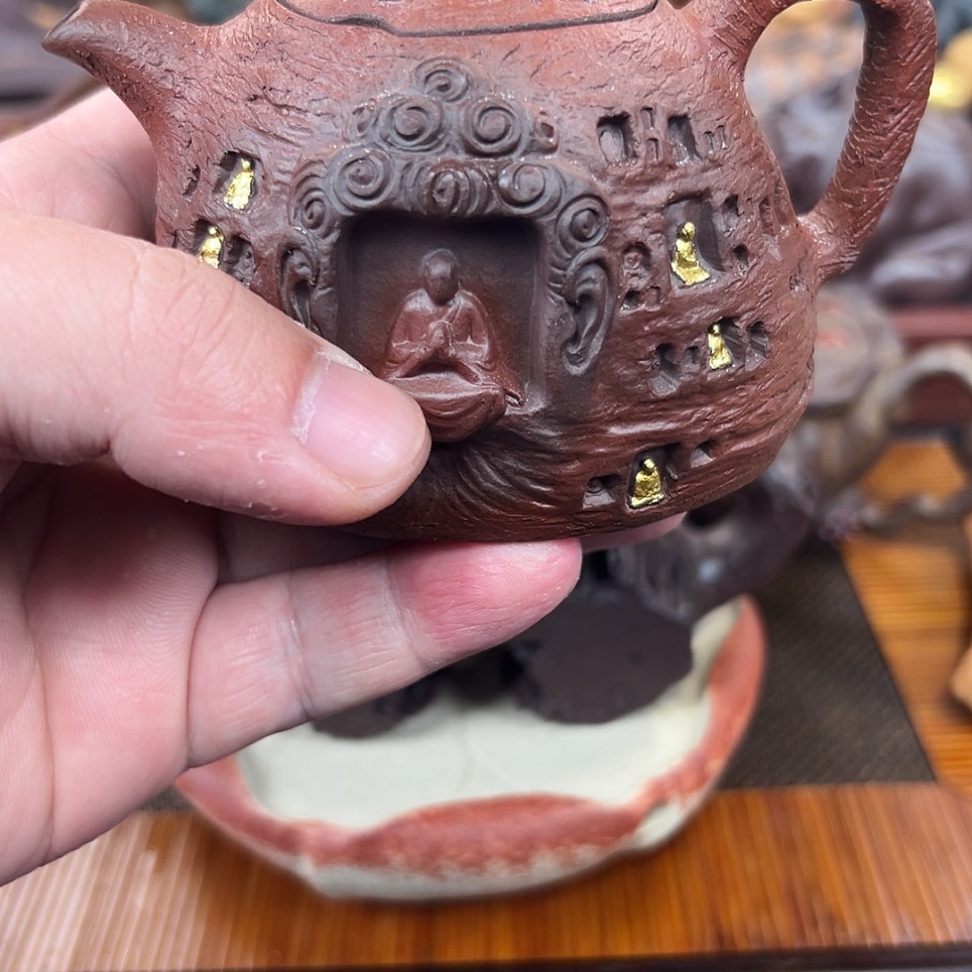 紫砂茶壶h****e石窟健康哦哦哦