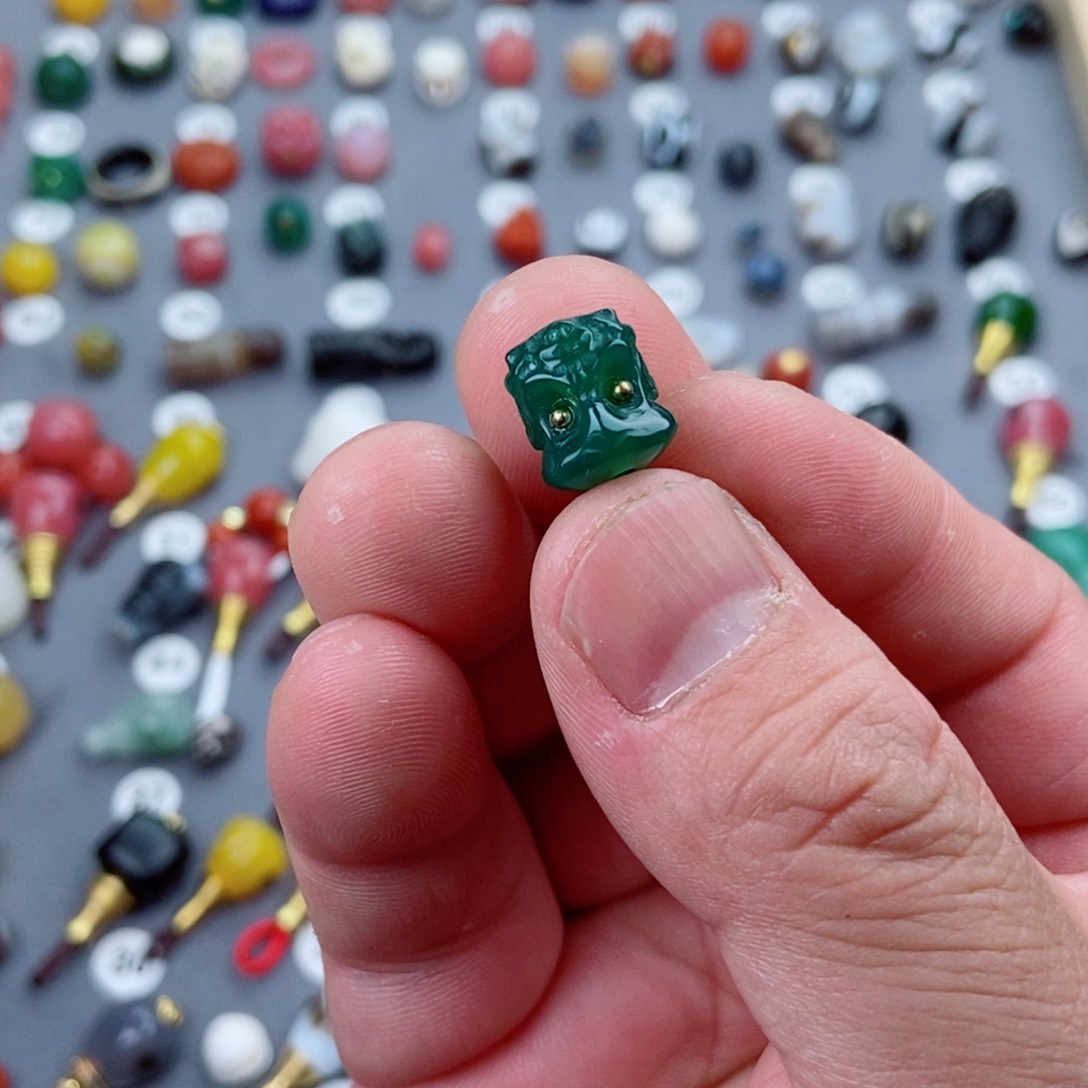 玛瑙/玉髓森柏珠宝饰品未镶嵌