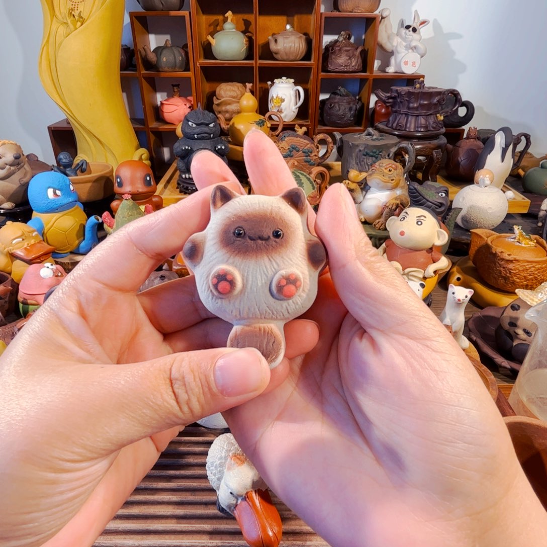 茶壶紫砂纯手工制作过程就是