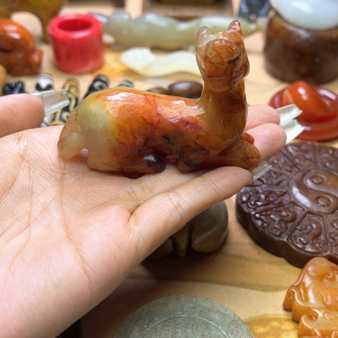 【闪购商品】蛇纹石玉颈饰未镶嵌