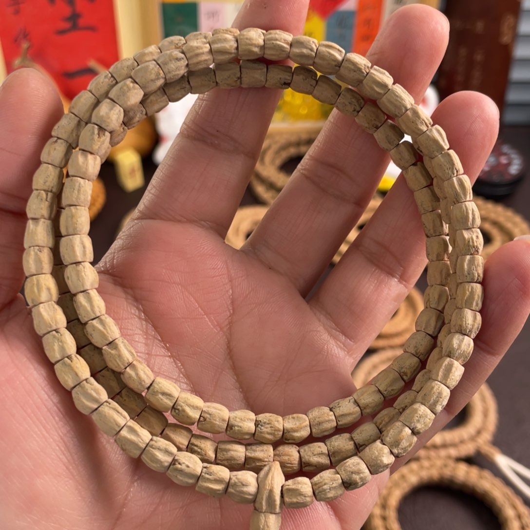 柏香籽/百香籽吊坠大*5粉油皮 顺 5.8x5.8mm