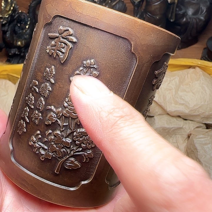 铜器摆件好好看开始冲冲