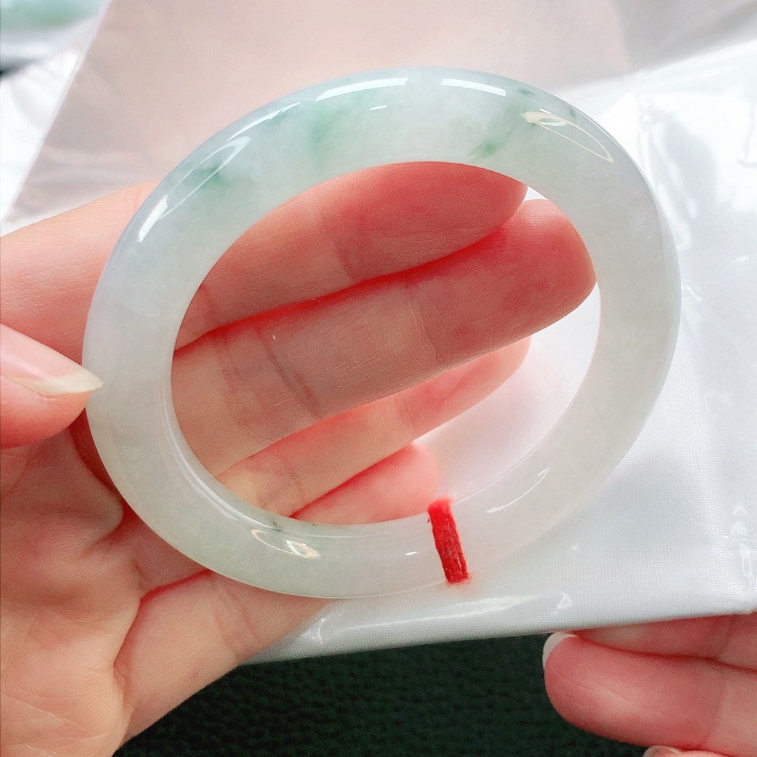 未镶嵌手镯翡翠54圆