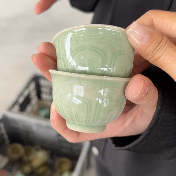 小米茶器龙泉青瓷