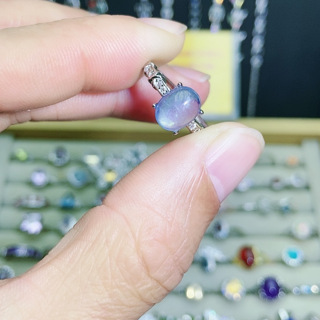 【闪购商品】未镶嵌戒圈海蓝宝石