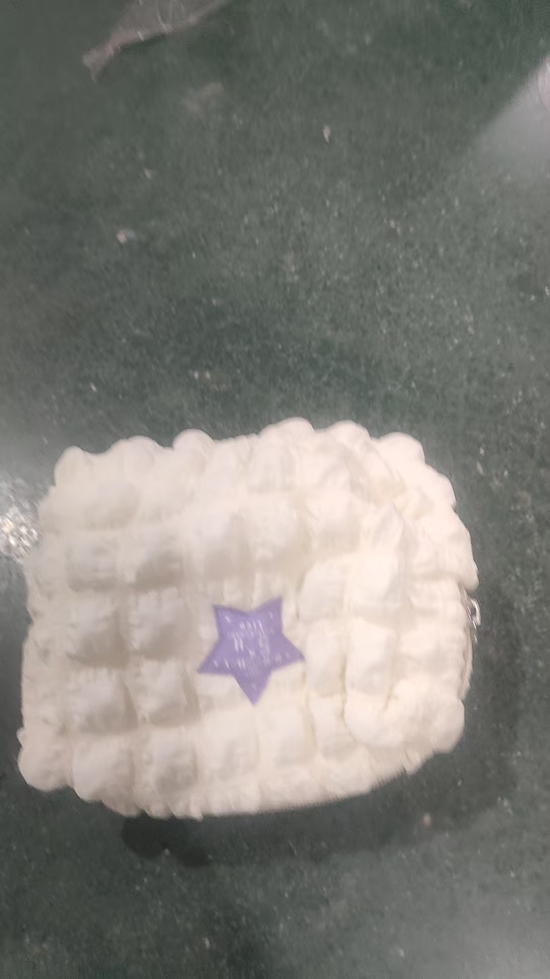 G5白色褶皱出差收纳包 洗漱包化妆1个