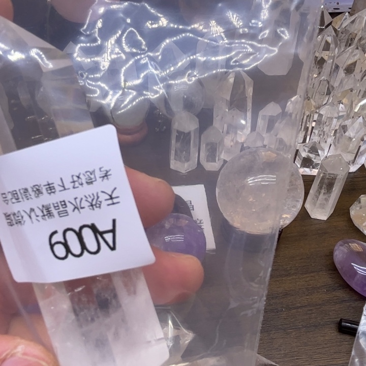 水晶天然水晶未镶嵌妮*