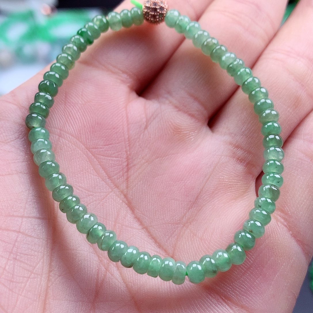 未镶嵌手链翡翠手串