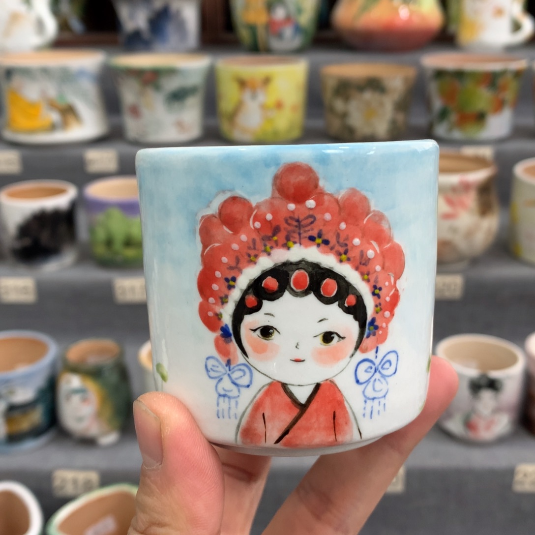 罐精品手绘今日特惠款一物一拍