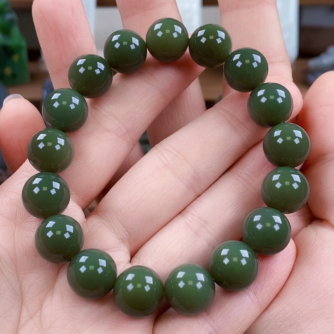 和田玉颈饰未镶嵌暮**洋