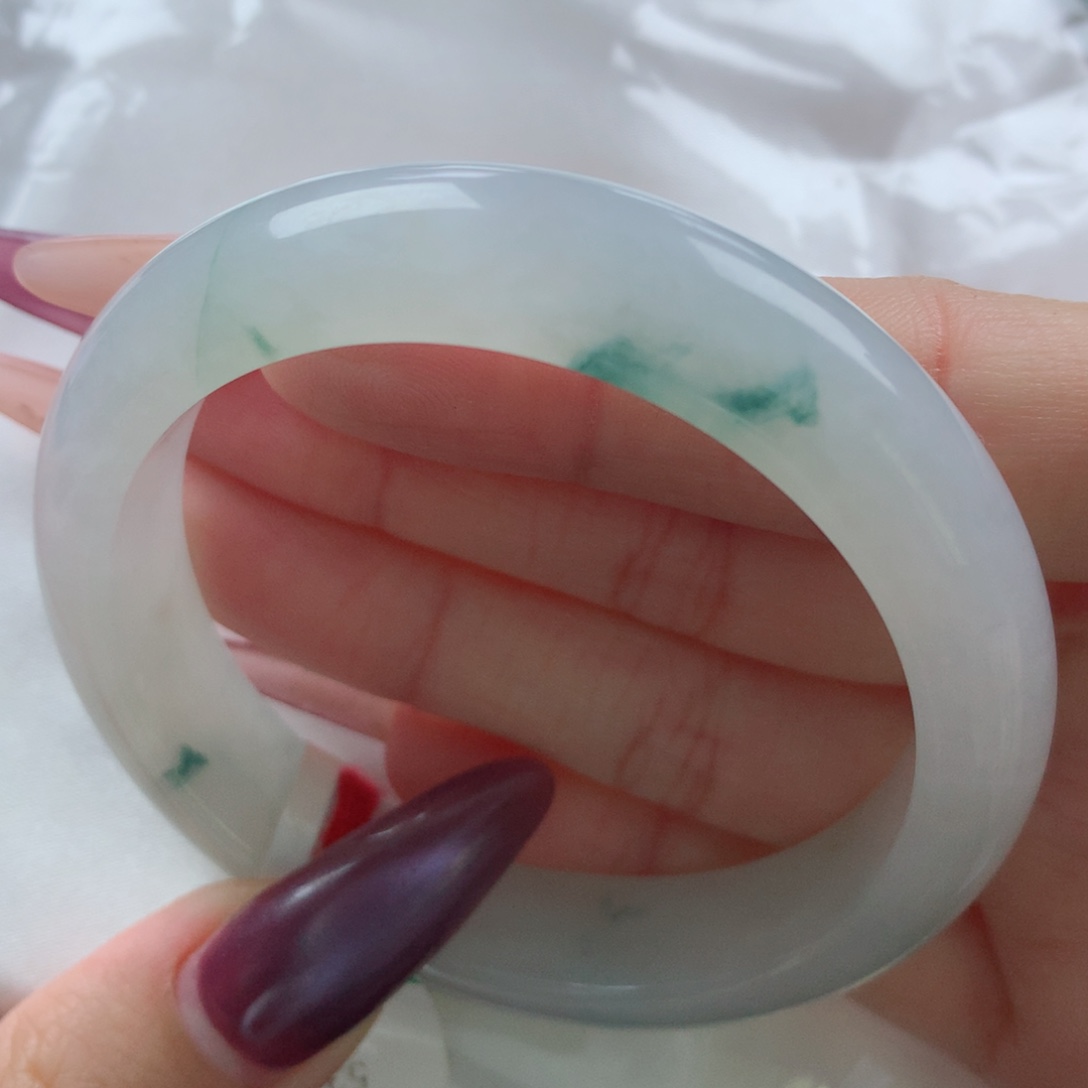 未镶嵌手镯翡翠缅甸天然翡翠A货53