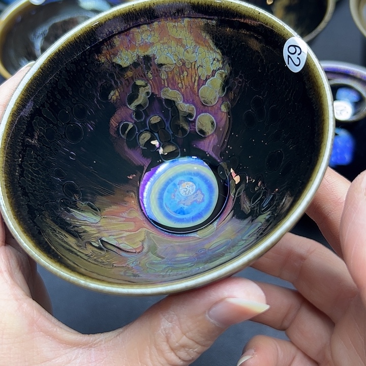 茶盏建窑建盏主人杯微瑕