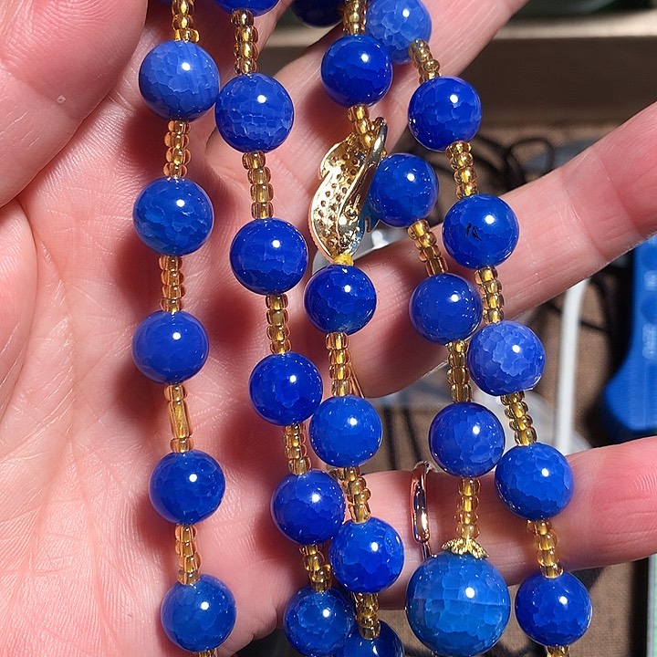 套链未镶嵌透闪石质玉