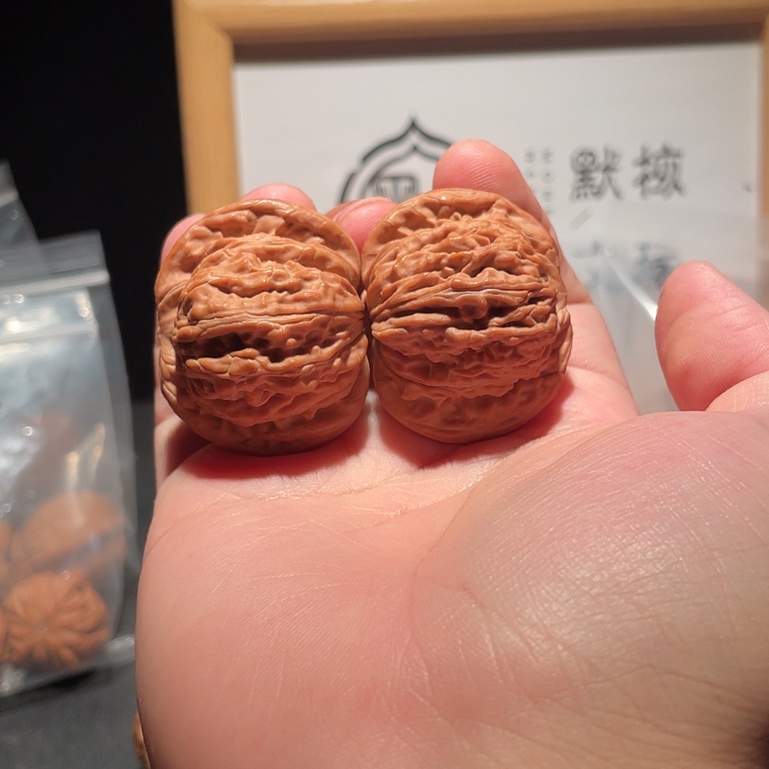 吊坠文玩核桃40全品汉高楼