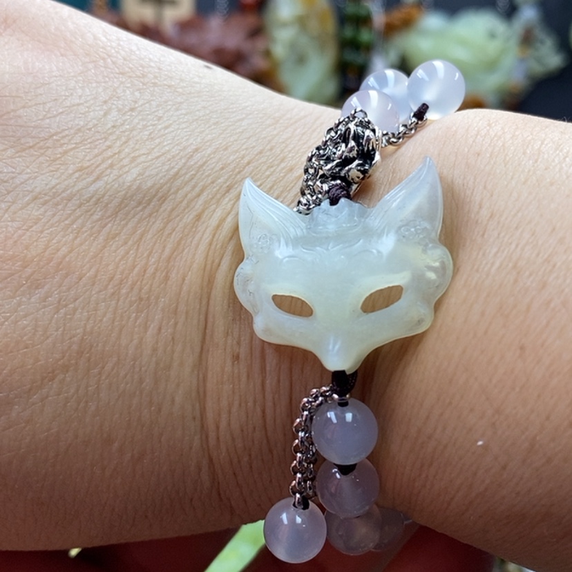 【闪购商品】蛇纹石玉手牌未镶嵌