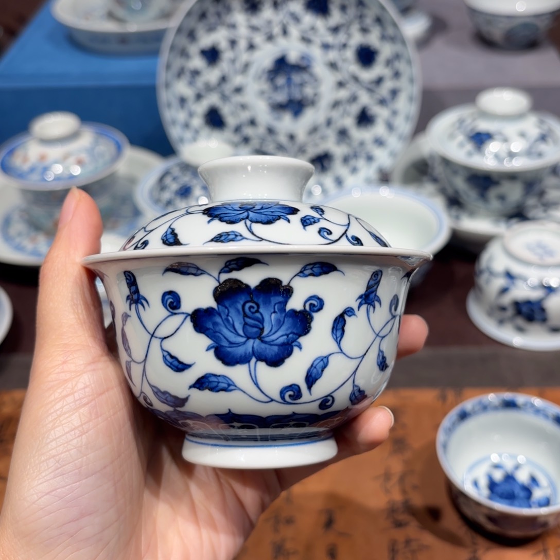 瓷片景德镇纯手工手绘