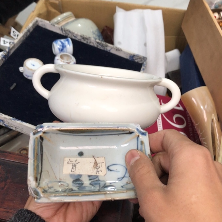 陶瓷孤品单件车里拍