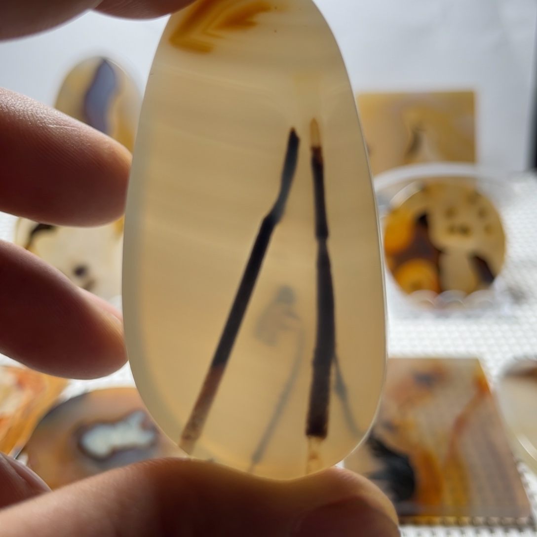 玛瑙/玉髓未镶嵌吊坠(不含链)