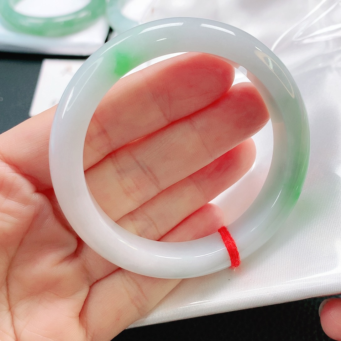 未镶嵌手镯翡翠55正