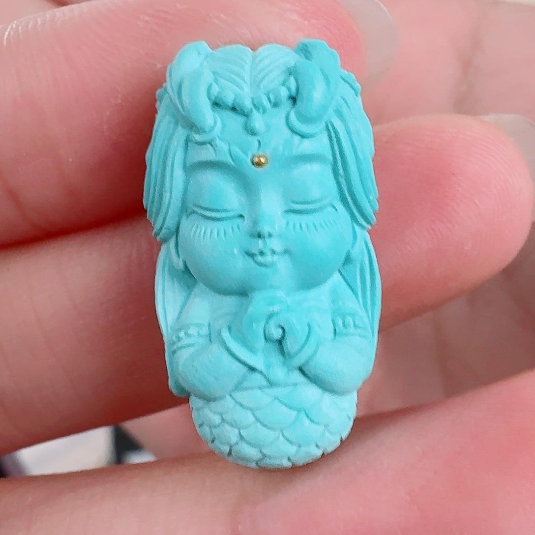 未镶嵌绿松石珠宝奇石